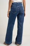 Zoey Mineral Blue High Rise Wide Leg Pocket Jean