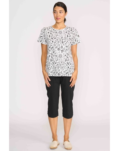 Pant - 3 Quarter, Scoop Cuff