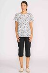 Pant - 3 Quarter, Scoop Cuff