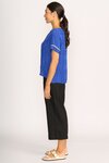 Rib Trim, Step Hem Top