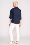 Relaxed, Zip Front Jacket (Midnight)