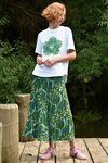 Skipped A Pleat Skirt