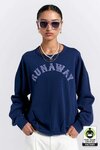 Runaway College Organic Cotton Crewneck Sweatshirt