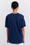 Embroidered Runaway Girl Classic Organic Cotton T-Shirt