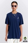 Embroidered Runaway Girl Classic Organic Cotton T-Shirt