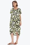 Panel Print Dress