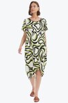 Panel Print Dress