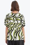 Bishop Sleeve Swirl Top