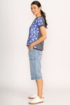 Knit Back, Round Neck Top