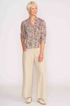 Trim Insert Blouse