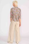 Trim Insert Blouse