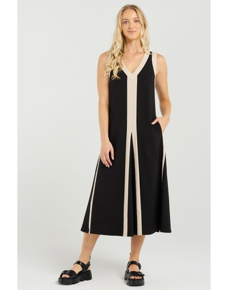 Edie Dress (Noir Lines)