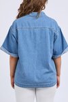 Annika SS Denim Shirt