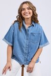 Annika SS Denim Shirt