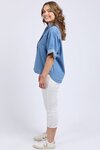 Annika SS Denim Shirt