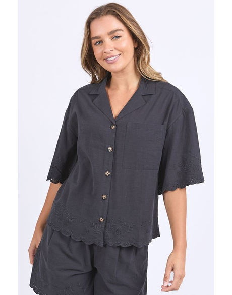 Madeleine Shirt (Black)