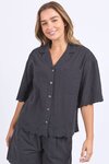 Madeleine Shirt (Black)