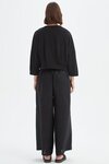 Pleat Hem Crop Cardigan