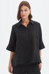 Seam Detail Boxy Shirt