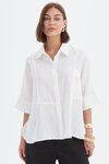 Seam Detail Boxy Shirt
