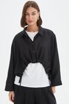 Wide Crop Overshirt