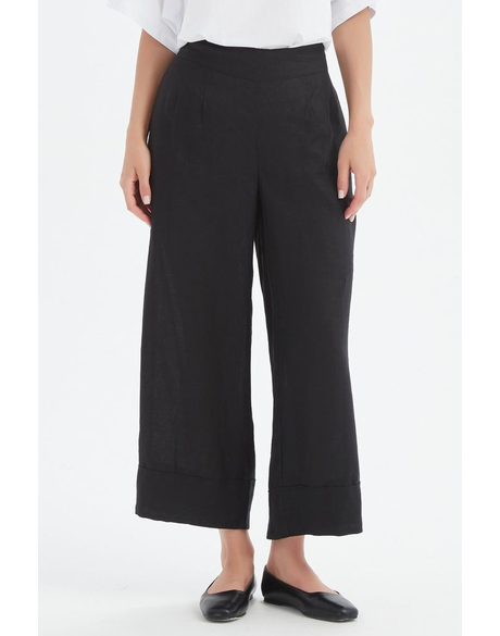 Wide Leg Linen Pant