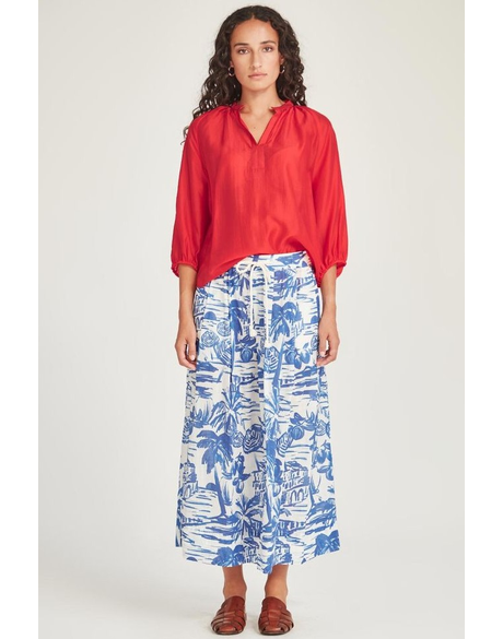 Poolside Print Skirt