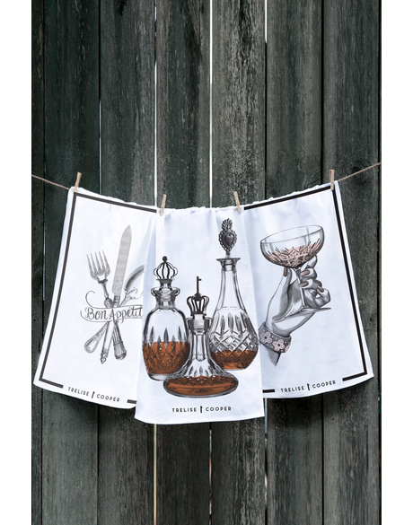 Bon Appetit Teatowel Set