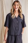 Madeleine Shirt (Black)
