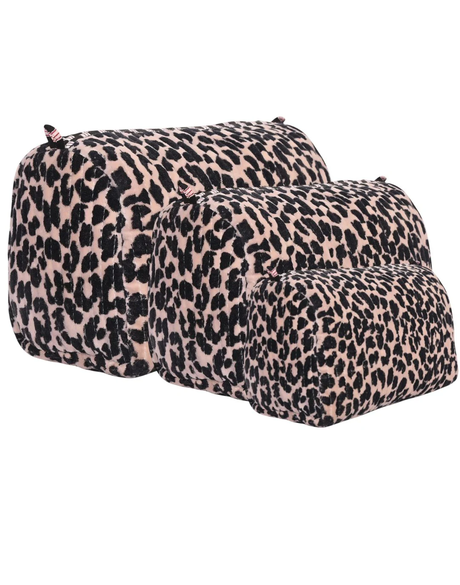 Leopard Velvet (3 Piece Set)