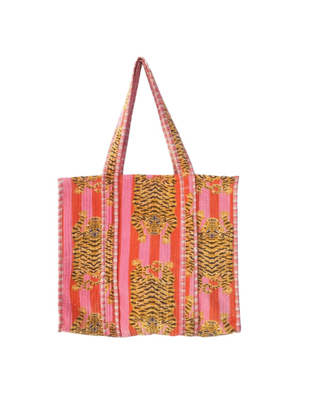 Tibetan Tiger Velvet Tote
