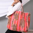 Tibetan Tiger Velvet Tote