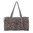 Leopard Velvet Weekender