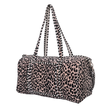 Leopard Velvet Weekender