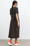 That Way Dress (Olive Black Trim)