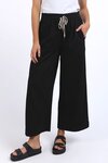 Greta Wide Leg Pant (Black)