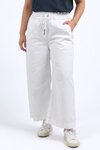 Greta Wide Leg Pant (Vintage White)