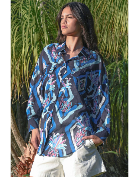 Take It Easy Shirt (Navy)