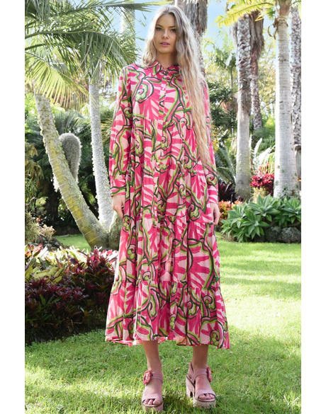 Sun and The Swoon Dress (Pink)