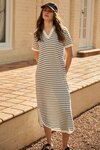Chime Knit Polo Dress