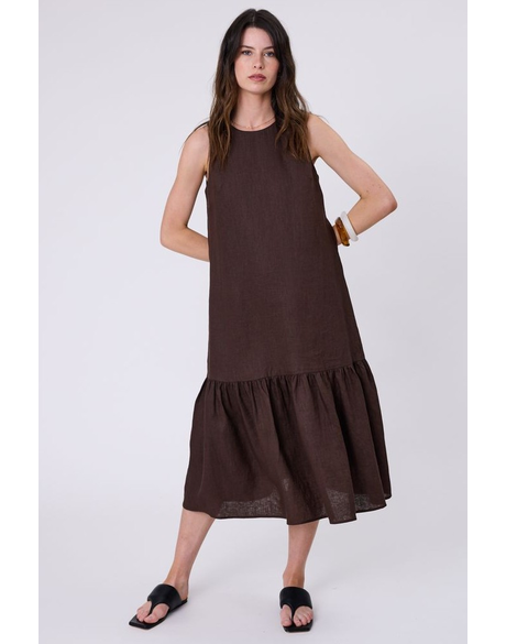 Verona Linen Dress