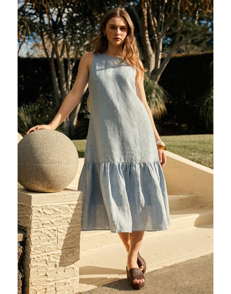 Verona Linen Dress