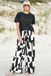 Seville Strolls Trouser (Black Geometric)