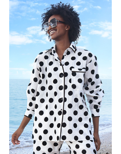 Drift Away Shirt (White/Black)