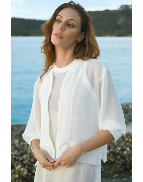 Crop-Dead Gorgeous Jacket (White)