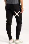 Apartment Pants (Black w Blossom Daisy X)