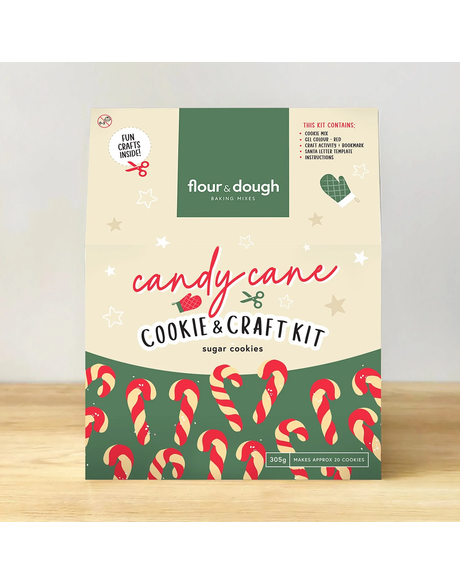 Candy Cane Cookie and Craft Kit