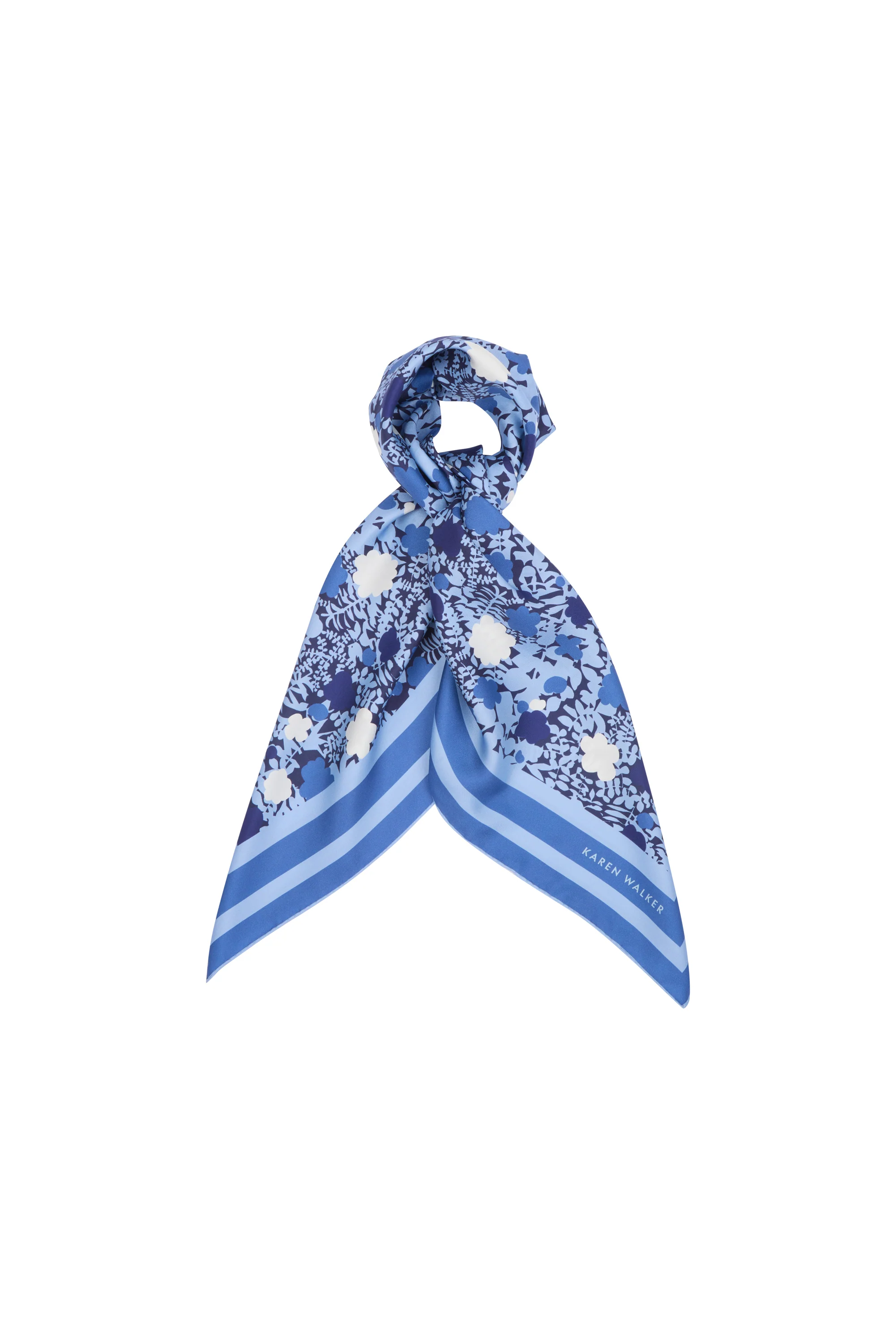 Perfect Day Classic Silk Scarf - Accessories-Scarves : Just