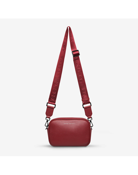 Plunder Bag with Webbed Strap (Rouge)