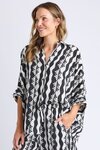 Casa Shirt (Black/Marshmellow Casa Print)